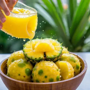 Рецепт Мясные веерки с ананасовым чатни и карри - Заправка чатни