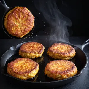Рецепт Мясные веерки с клюквенным чатни и имбирем - Обжарка веерков