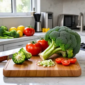 Рецепт Минестроне с брокколи и кедровыми орешками - Подготовка овощей