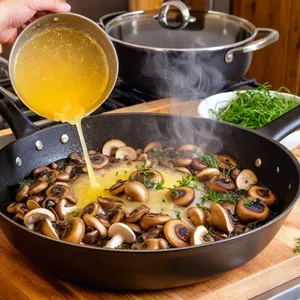 Рецепт Мини-пирожки с грибами и луком - Приготовление начинки