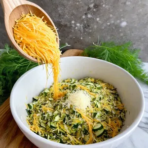 Рецепт Мини-пирожки с кабачком и пармезаном - Приготовление начинки