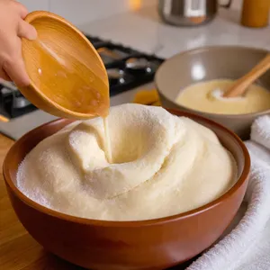 Рецепт Мини-пирожки с курицей и печеными перцами - Приготовление теста