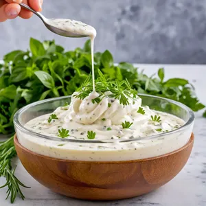 Рецепт Окрошка на квасе с копчёной курицей - Приготовление заправки