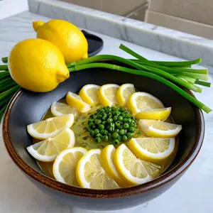 Рецепт Окунь в фольге с лимоном и зеленым луком - Приготовление маринада