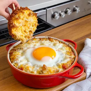 Рецепт Овощная запеканка с сыром и зеленью - Запекание
