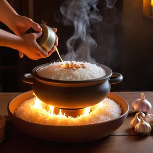 Рецепт Овощной плов с айвой и фисташками - Томление плова