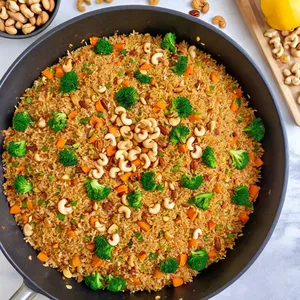 Рецепт Овощной плов с артишоками и кешью - Добавление кешью