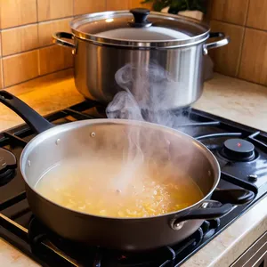 Рецепт Овощной плов с брюссельской капустой и кунжутом - Тушение плова