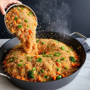 Рецепт Овощной плов с брюссельской капустой и кунжутом - Добавление кунжута