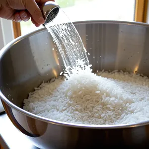 Рецепт Овощной плов с пастернаком и фисташками - Подготовка риса