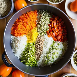 Рецепт Овощной плов с пастернаком и фисташками - Формирование плова