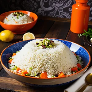 Рецепт Овощной плов с пастернаком и фисташками - Подача блюда