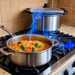 Рецепт Овощной плов с цукини и кукурузой - Тушение плова