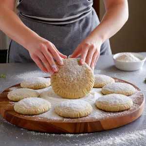 Рецепт Овощные котлеты с цветной капустой и зеленым горошком - Формирование котлет