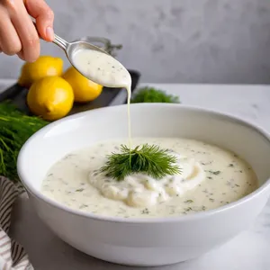 Рецепт Овощные спирали с цукини и соусом из йогурта - Приготовление йогуртового соуса