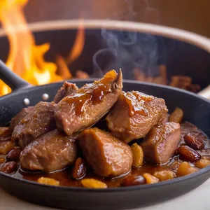 Рецепт Паштет из баранины с финиками и кардамоном - Добавление фиников