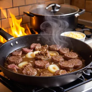 Рецепт Паштет из говядины с черносливом и грецкими орехами - Приготовление говядины