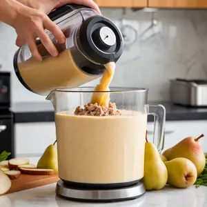 Рецепт Паштет из индейки с грушей и розмарином - Измельчение массы