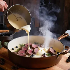 Рецепт Паштет из кабана с грушей и можжевельником - Приготовление основы паштета