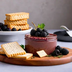 Рецепт Паштет из косули с ежевикой и можжевельником - Подача