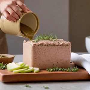 Рецепт Паштет из свинины с грушей и тимьяном - Формование и охлаждение