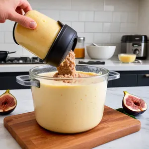 Рецепт Паштет из телятины с инжиром и мускатным орехом - Измельчение в паштет