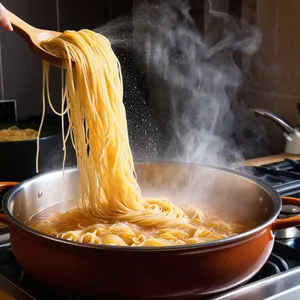 Рецепт Паста из копченой груши с голубым сыром и медом - Приготовление пасты