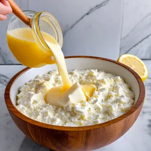 Рецепт Паста из копченой скумбрии с хреном и сливочным сыром - Приготовление соуса