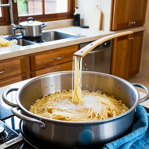Рецепт Паста из копченой свеклы с хреном и сливочным сыром - Варка пасты