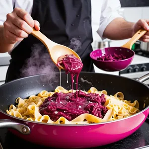 Рецепт Паста из копченой свеклы с хреном и сливочным сыром - Соединение компонентов
