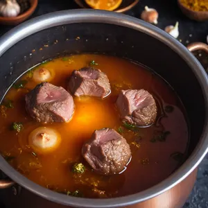 Рецепт Плов с бараниной и фисташками - Формирование зирвака
