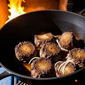 Рецепт Плов с бараниной и кумкватом - Обжаривание мяса и лука