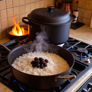 Рецепт Плов с бараниной и шелковицей - Приготовление плова