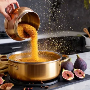 Рецепт Плов с дикой уткой и инжиром - Добавление специй и инжира