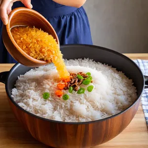 Рецепт Плов с дикой уткой и инжиром - Закладка риса