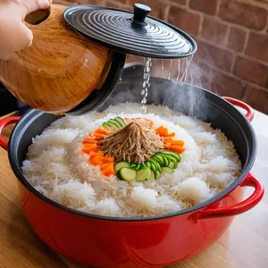 Рецепт Плов с уткой и айвой - Приготовление риса