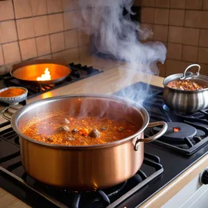 Рецепт Плов с уткой и черносливом - Томление плова