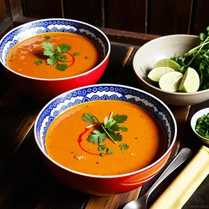 Рецепт Потаж из индейки с карри и кокосовым молоком - Финальная подача