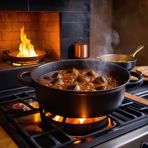 Рецепт Рагу с баклажанами и финиками в гранатовом соусе - Тушение рагу