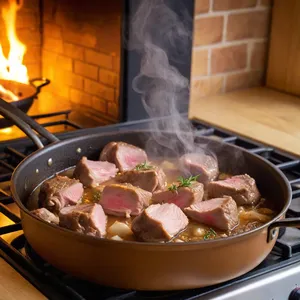 Рецепт Рассольник с бараниной и нутом - Приготовление бульона