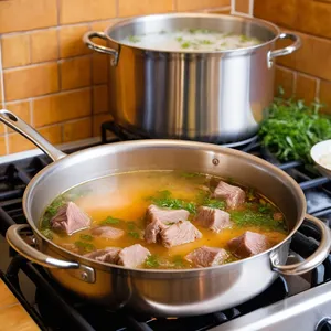 Рецепт Рассольник с бараниной и щавелем - Приготовление бульона
