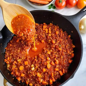 Рецепт Рассольник с дичью и кукурузой - Обжарка овощей