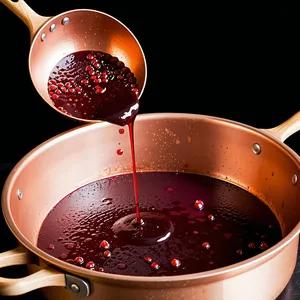 Рецепт Равиоли с бараниной и гранатовым соусом - Приготовление гранатового соуса