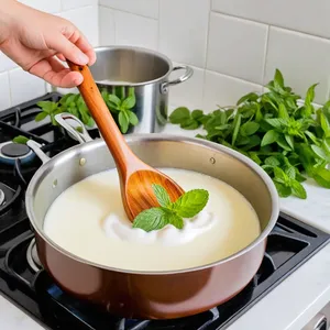 Рецепт Равиоли с бараниной и мятным соусом - Приготовление мятного соуса