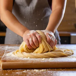 Рецепт Равиоли с фаршем из кабана и можжевеловым соусом - Приготовление теста для равиоли