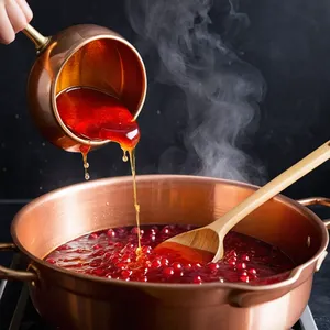 Рецепт Равиоли с перепелкой и гранатово-медовым соусом - Приготовление гранатово-медового соуса