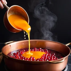Рецепт Равиоли с уткой и гранатово-апельсиновым соусом - Приготовление гранатово-апельсинового соуса