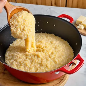 Рецепт Ризотто с брюссельской капустой и пармской ветчиной - Завершение приготовления