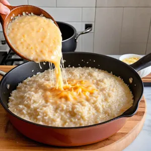 Рецепт Ризотто с кабачками и пармезаном - Завершение ризотто