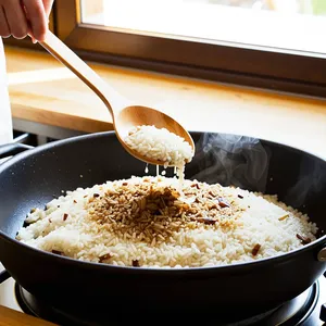 Рецепт Ризотто с карамелизированным луком и грушей - Приготовление ризотто
